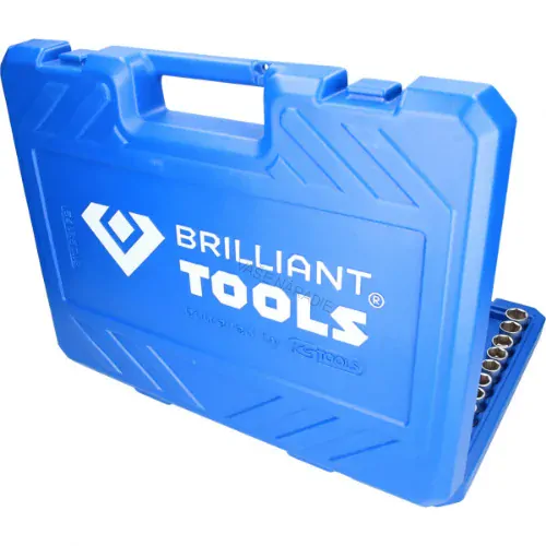 Brilliant Tools Sada nástrčných kľúčov Gola sada 172 dielna 1/4“, 3/8“, 1/2“  BT023172
