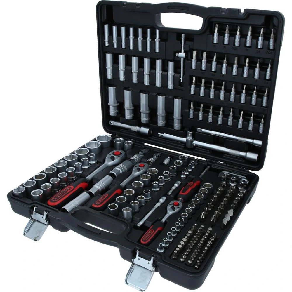 Sada nástrčných kľúčov gola sada 195 dielna 1/4“, 3/8“, 1/2“ KS TOOLS 917.0795