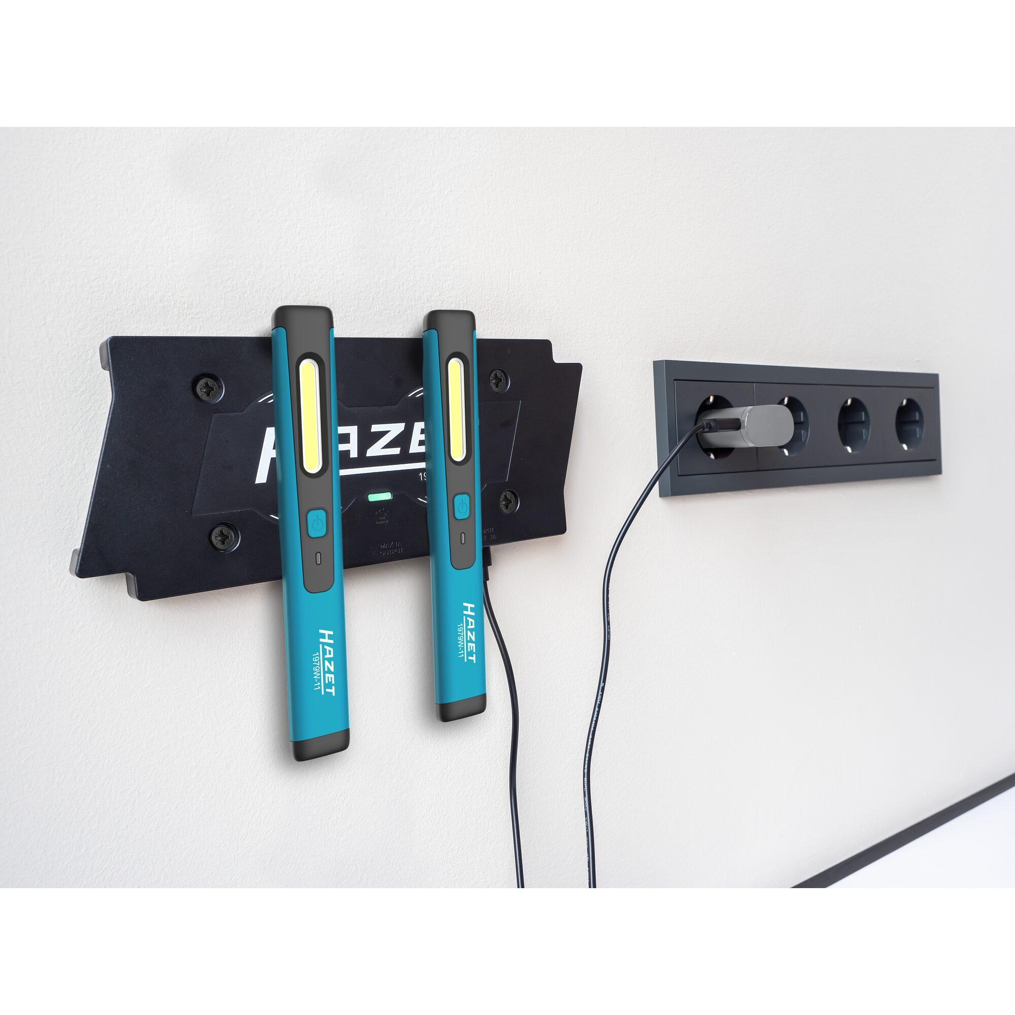 Hazet 1979W-11/3 Sada LED PEN dielenských svetiel s dokovacou stanicou