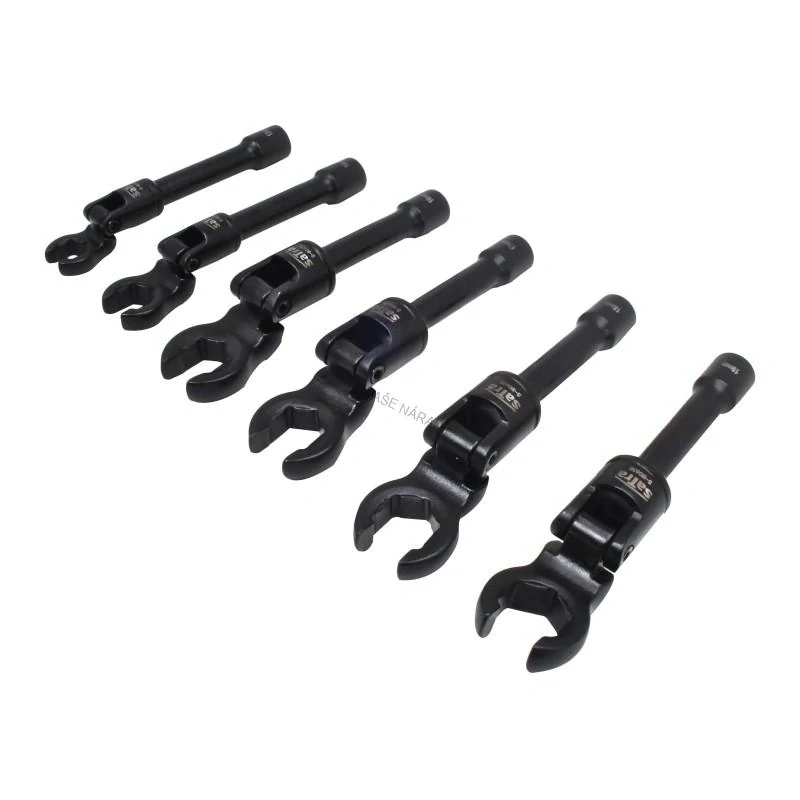 Satra S-90201 Sada špeciálnych kĺbových vidlicových kľúčov 12-19 mm - 6 ks