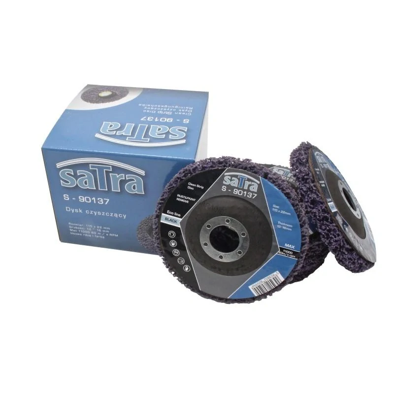 Satra S-90137 Brúsne kotúče netkané 115 x 22 mm, sada 5 ks