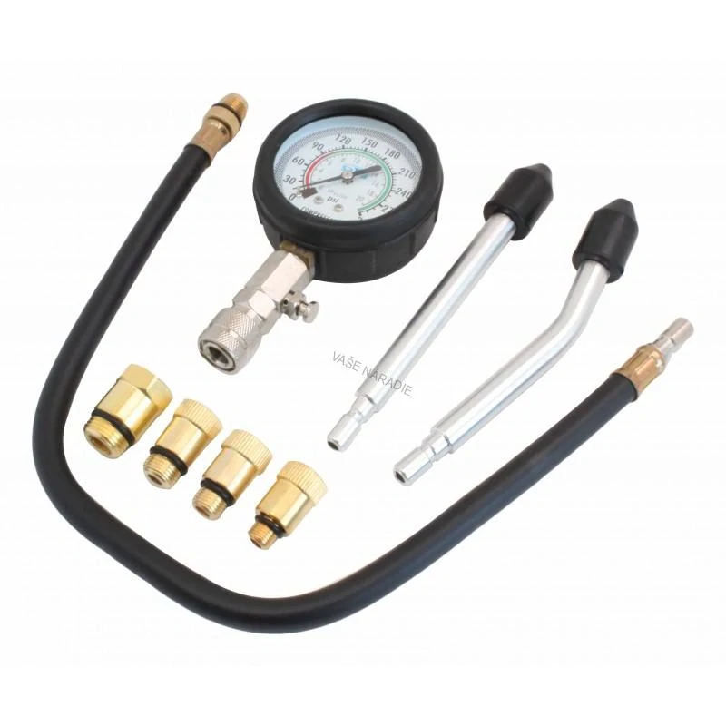 SATRA S-90055 – Univerzálny tester kompresie benzínových motorov
