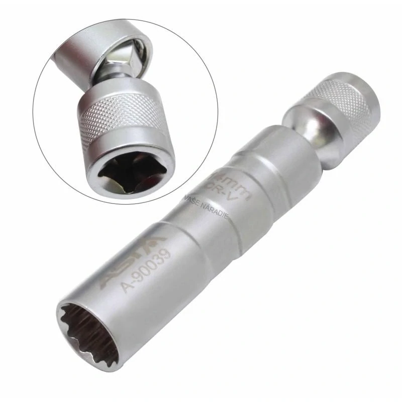 ASTA A-90039 Kĺbová hlavica na zapaľovacie sviečky 14 mm