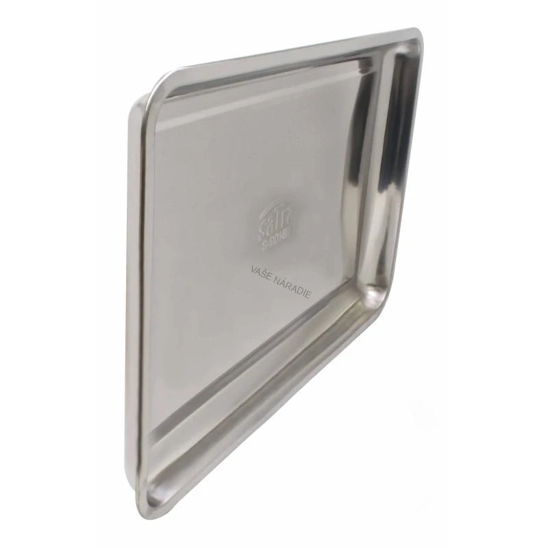 SATRA S-90189 Nerezová záchytná vanička 600 × 400 × 50 mm
