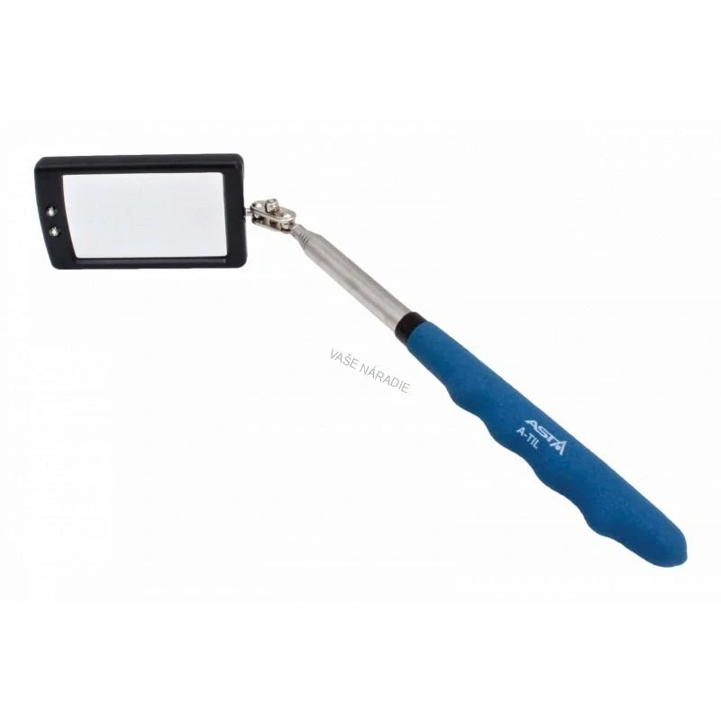 ASTA A-TIL Teleskopické kontrolné zrkadlo s LED 285–870 mm