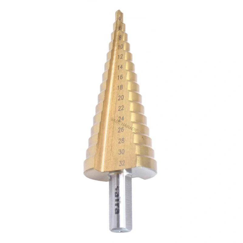 SATRA S-SD432 Stupňovitý vrták HSS 4–32 mm