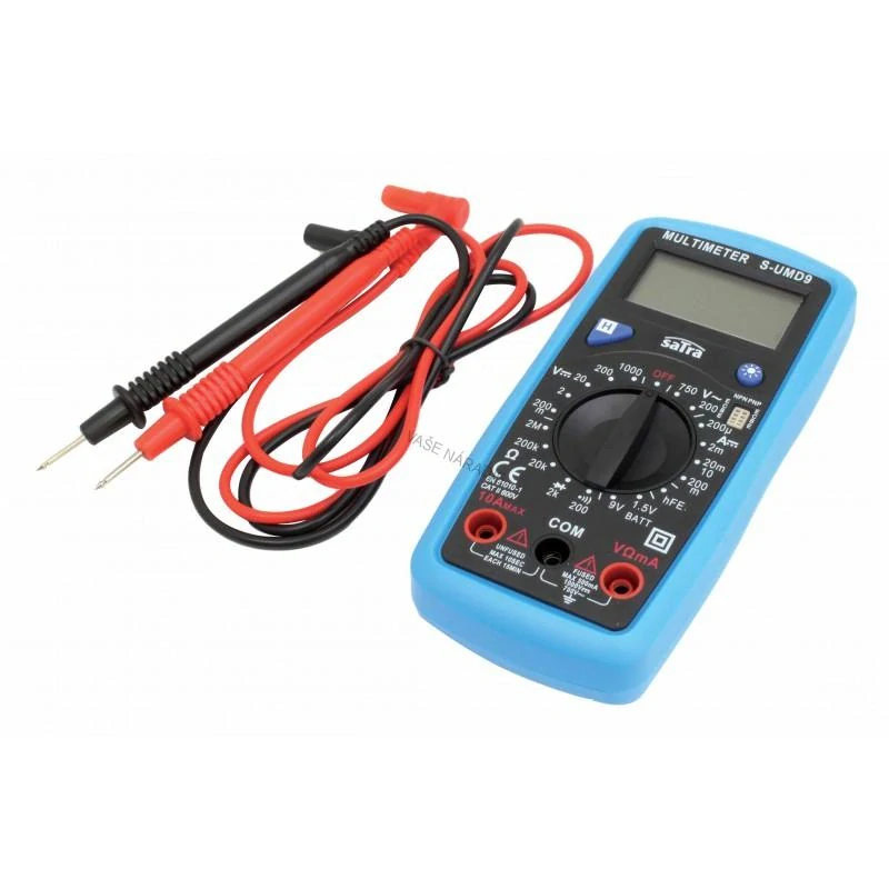 SATRA S-UMD9 Digitálny multimeter CAT III 1000 V