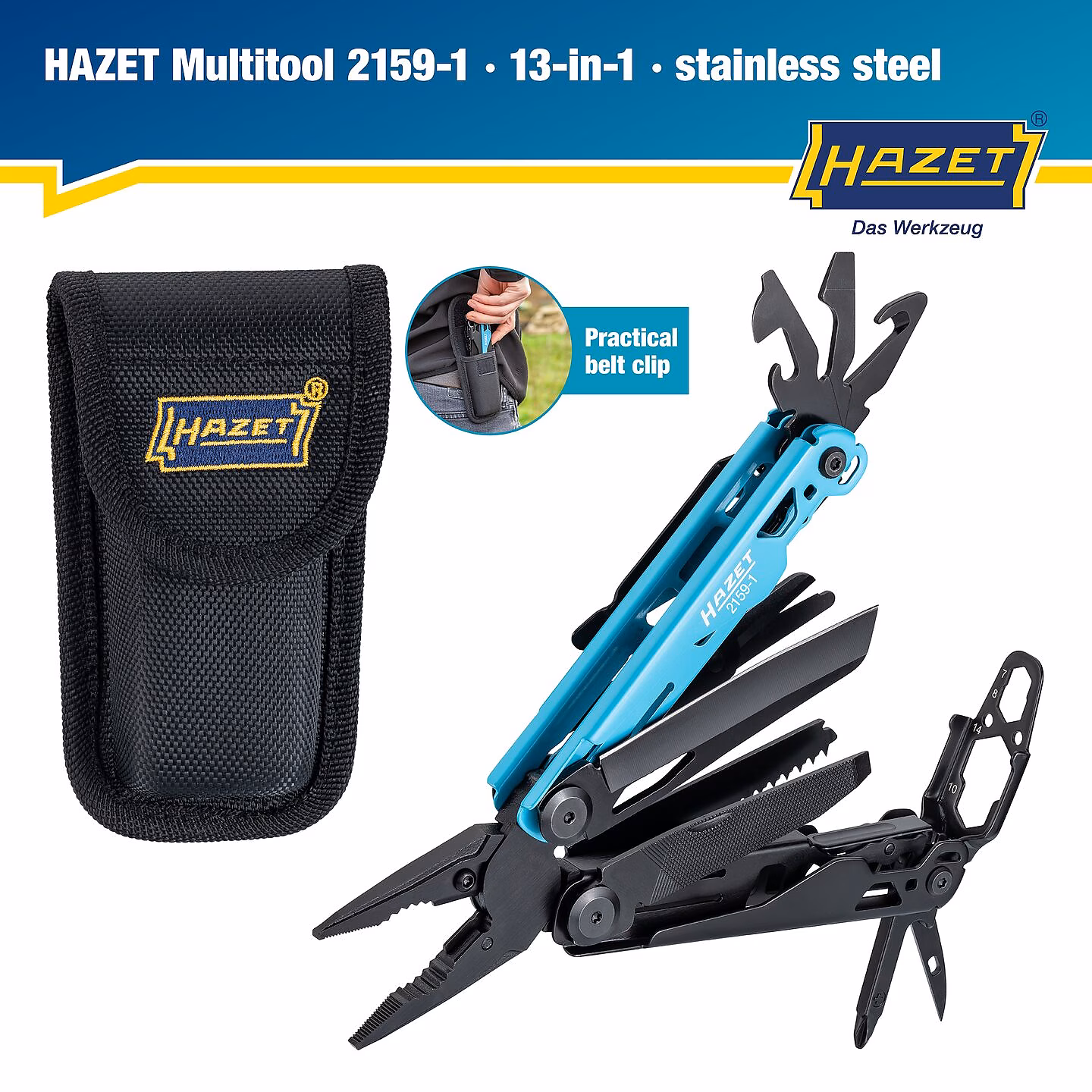 HAZET 2159-1 Multitool 13 v 1