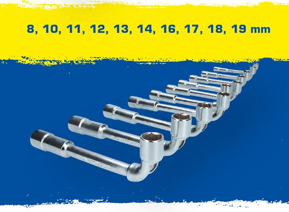 Brilliant Tools BT015100 Sada dvojitých nástrčných kľúčov 10 ks