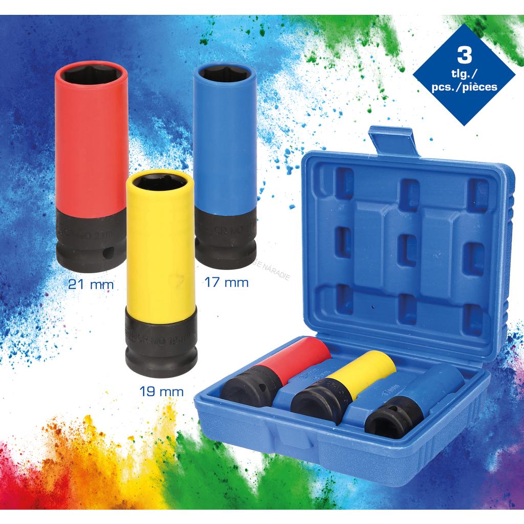 Brilliant Tools BT691005 1/2´´ Sada nástrčných hlavíc pre rázový uťahovák