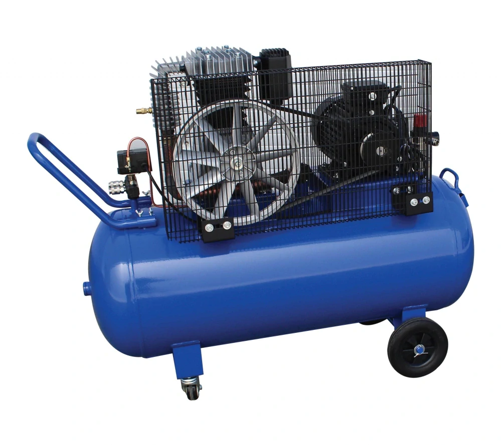 SATRA S-90156 olejový kompresor, dvojpiestový, 4kW, 10 bar, 200 l