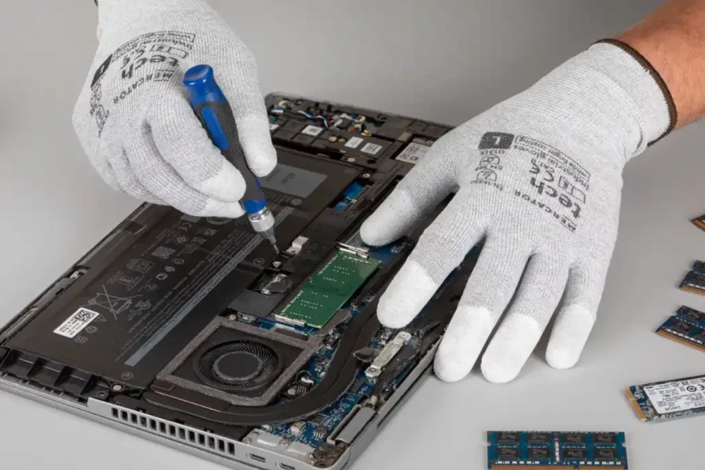 Pracovné rukavice Mercator Tech antistatické ESD
