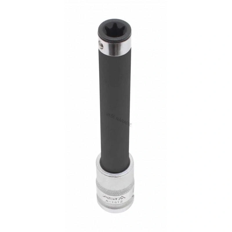 ASTA A-1512-E12 Dlhý nadstavec E-Torx E12 1/2 palca, 140 mm
