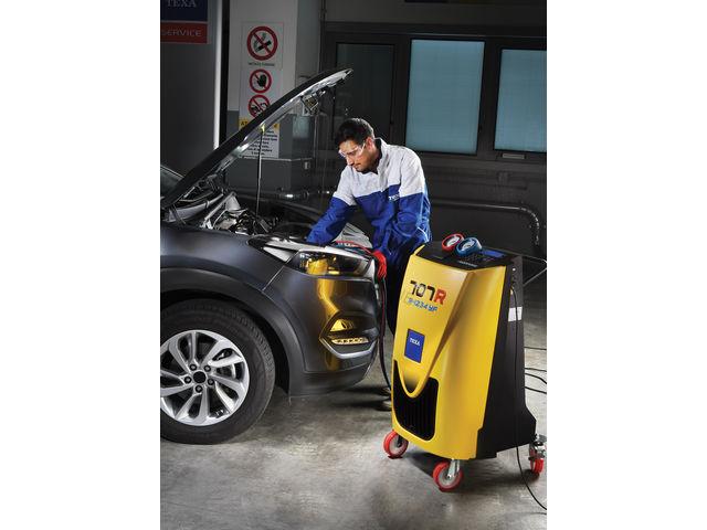 Automatická plnička klimatizácie TEXA 707R TOUCH(R1234yf) + RID