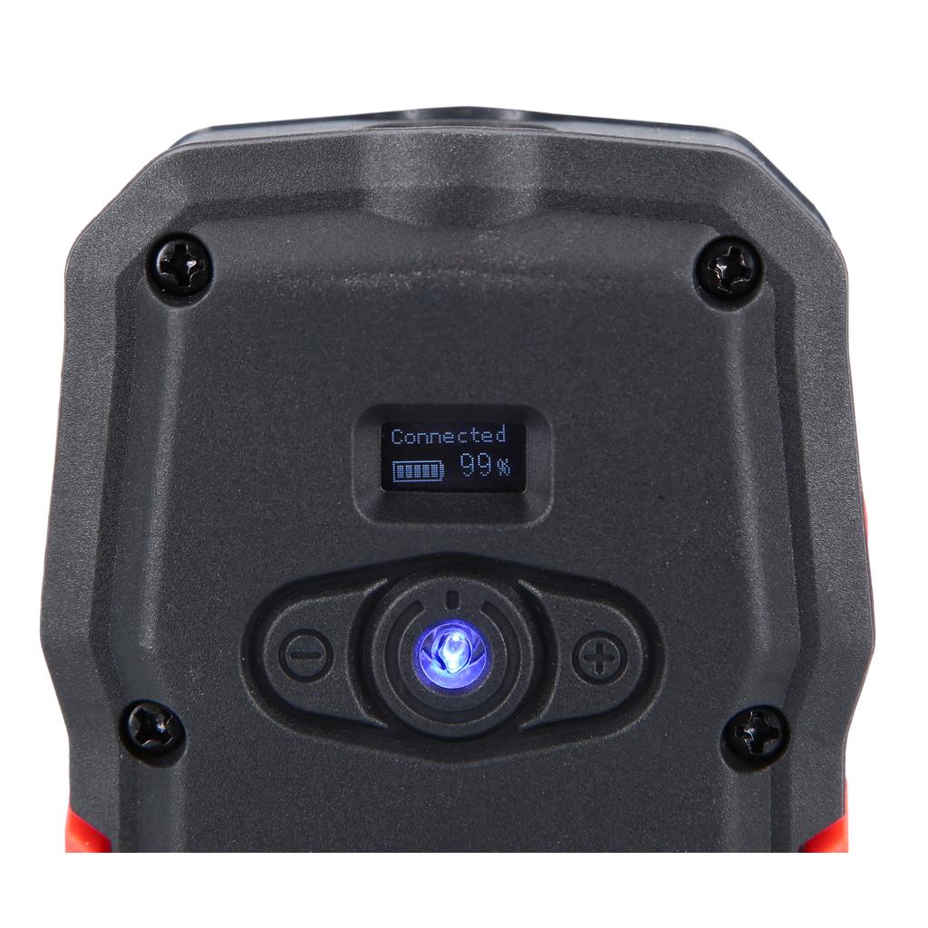 KS Tools 150.4500 Mobilná dielenská ručná lampa, 500 lumenov, s Bluetooth reproduktorom s funkciou POWERBANK, sklápacia