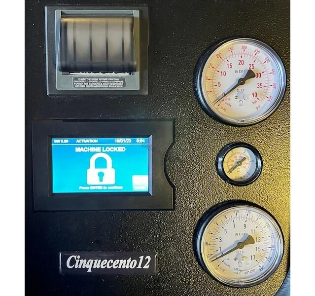 Automatická plnička klimatizácie Ecotechnics ECK Cinquecento 12 pre chladivo R1234YF