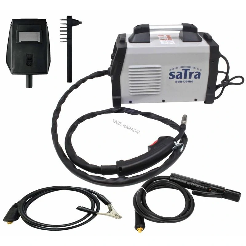 SATRA S-90331 Invertorová zváračka FLUX/MIG, MMA a Lift TIG 120 A