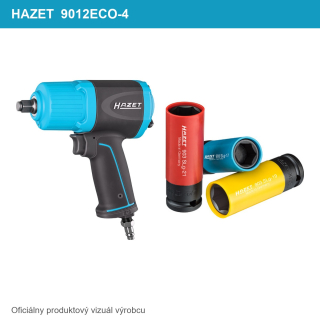 Sada pneumatického rázového uťahováka HAZET 9012ECO/4, 1700 Nm