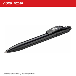 Guľôčkové pero VIGOR V2340, čierne