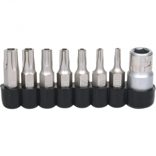 KS Tools 1/4" súprava bitov pre päťcípe skrutky, 8-dielna