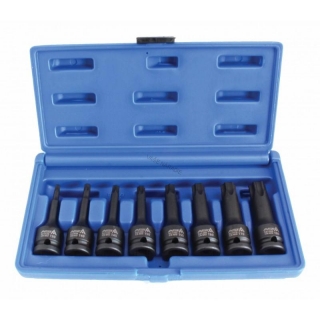 Sada kovaných nádstavcov 1/2" TORX profil 8 dielna ASTA A-1MTORX8