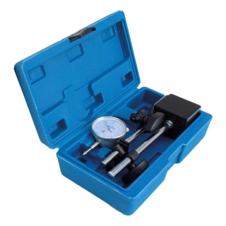 Satra S-MAHO2 Magnetický statív s meradlom odchýlky 0-10 mm, odchýlkomer