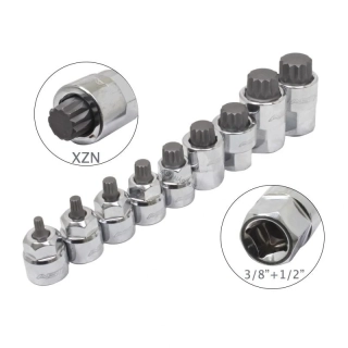 Asta A-M9XZN Nízkoprofilové nástrčné kľúče XZN (tisíchran) 3/8″ a 1/2"