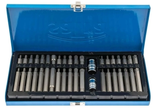 Satra S-40BS2 Sada 40 ks stopkových bitov XZN HEX TORX S2