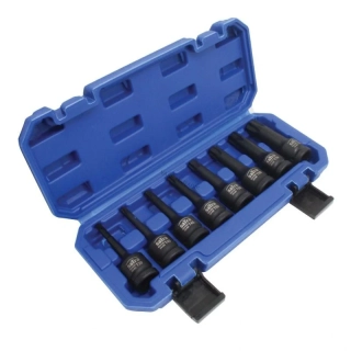 Satra S-1MTORX8 Sada kovaných nádstavcov 1/2" TORX profil 8 dielna