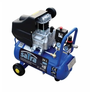 SATRA S-90180 – Kompresor 24 l, 1,1 kW, 8 bar, 190 l/min