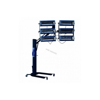 SATRA S-DRY6 – Infračervená sušiaca lampa na lakovanie 6000 W
