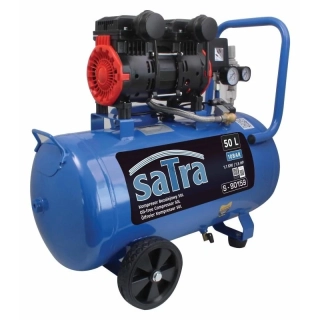SATRA S-90159 – Bezolejový kompresor 50 l, 10 bar, 212 l/min