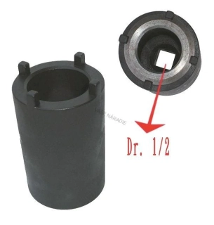 ASTA A-1190 4-zubová hlavica na základňu riadenia DAF 41 mm