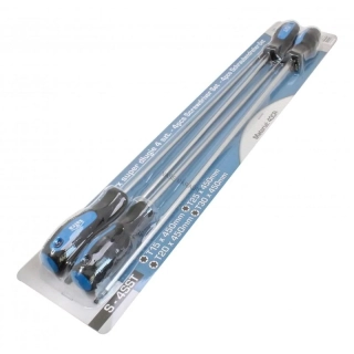 SATRA S-90286 Extra dlhá sada skrutkovačov Torx, 4 diely