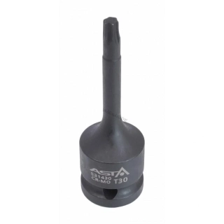 ASTA 531430 Rázový nadstavec Torx T30 1/2 palca, dĺžka 78 mm