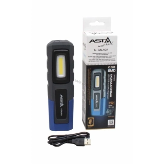 ASTA A-GAL40A Nabíjacie pracovné LED svietidlo 600 lm IPX6