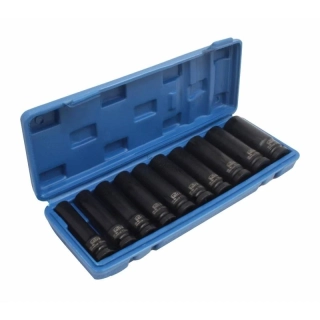 SATRA S-90165 Dlhé rázové hlavice 1/2″, 10–24 mm, 10 ks