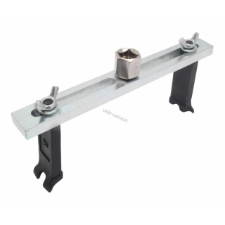 SATRA S-90303 Nastaviteľný kľúč na veko palivovej nádrže 30–160 mm