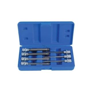 SATRA S-SLS738 Sada dlhých hlavíc Torx 3/8 palca, 7 dielov