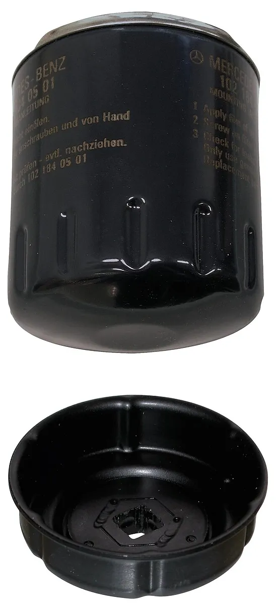 1⁄2″ Kľúč na olejové filtre · drážkový profil · 76 mm HAZET 2169-76