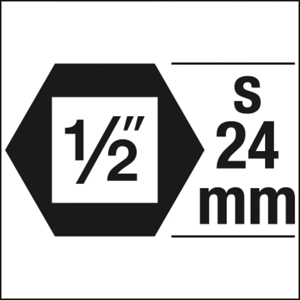 1⁄2″ Nástrčná hlavica pre rázový a strojový uťahovák · vnútorný profil TORX® · T45 HAZET 995S6-T45LG