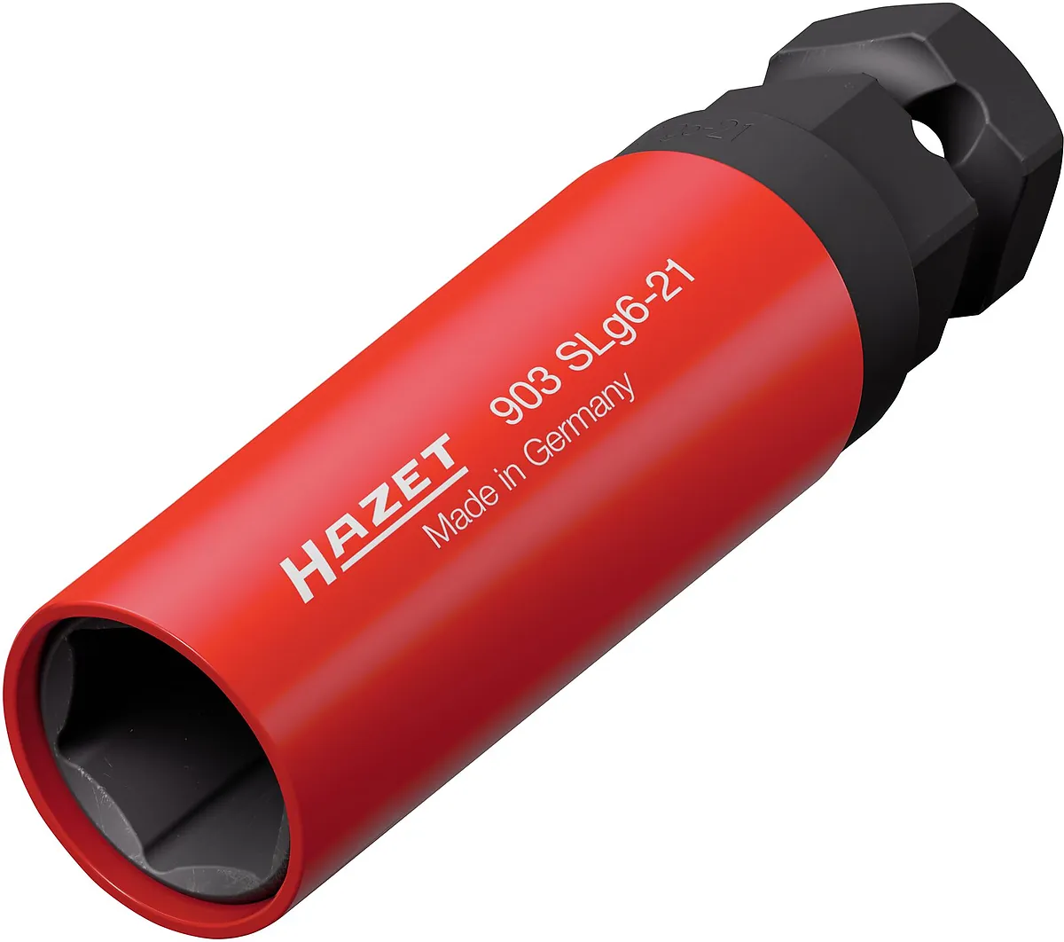1⁄2″ Nástrčná hlavica pre rázový a strojový uťahovák · vonkajší profil šesťhran · 21 mm HAZET 903SLG6-21
