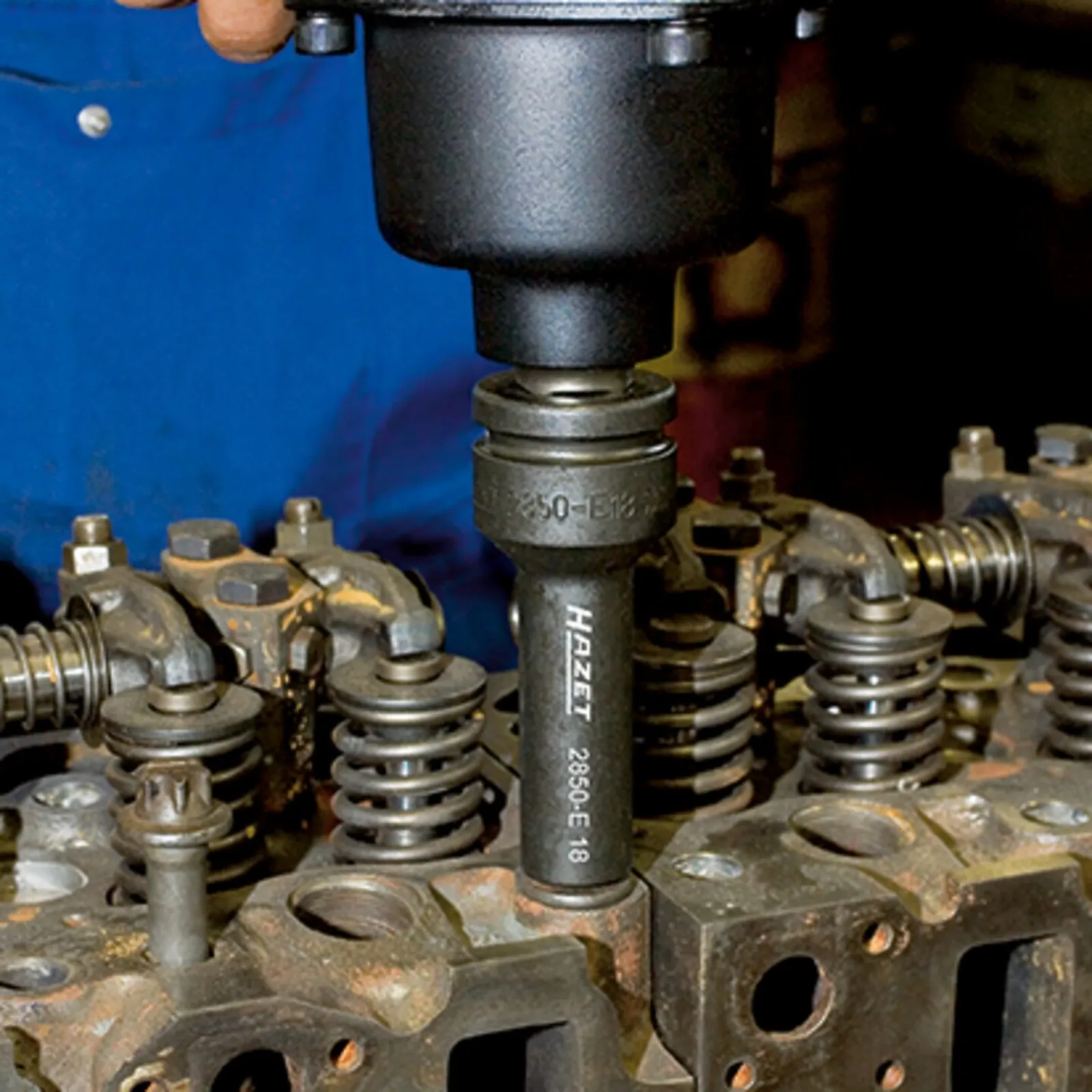 3⁄4″ Nástrčná hlavica pre rázový a strojový uťahovač · Vonkajší profil TORX® · E20 HAZET 2850-E20