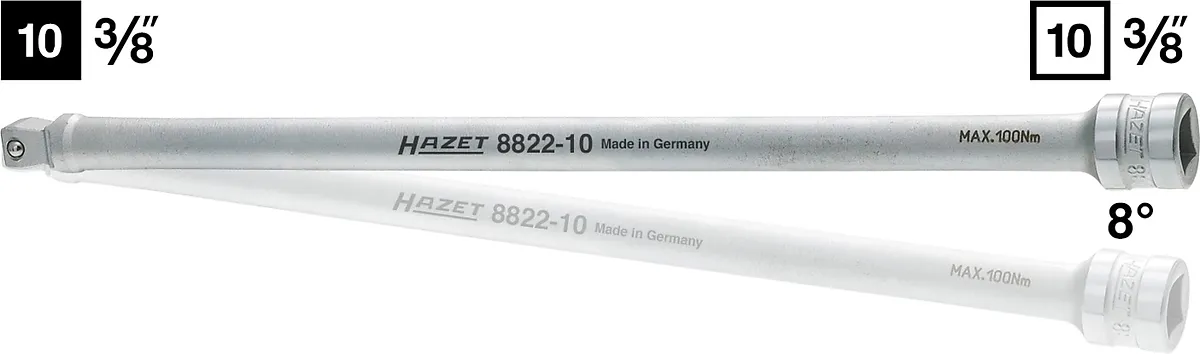 3⁄8″→3⁄8″ Predĺženie · otočné · dĺžka: 74 mm HAZET 8822-3