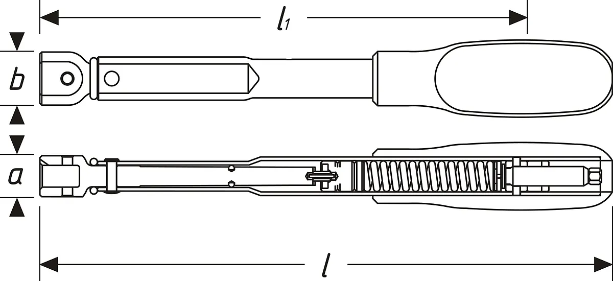 9 × 12 mm Momentový kľúč · 5 – 50 Nm · ±2 % HAZET 6391-50V