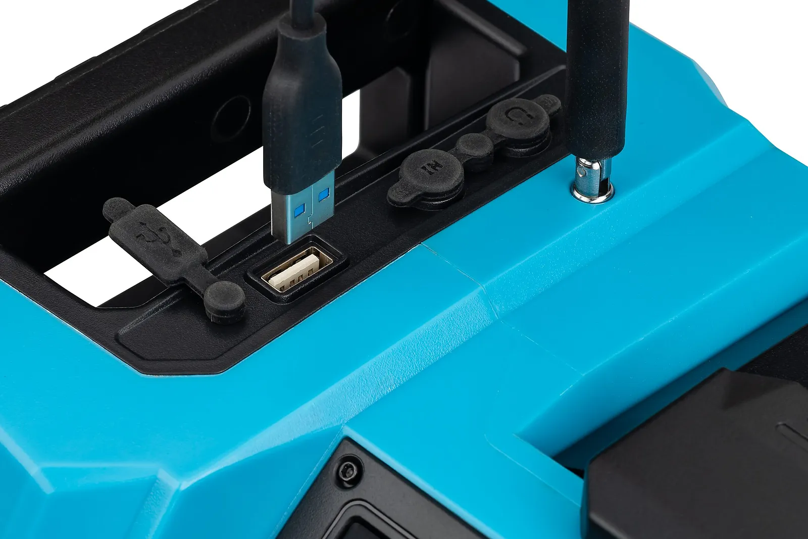 DAB rádio s Bluetooth, hybridné napájanie 18/230 V HAZET 9580-10