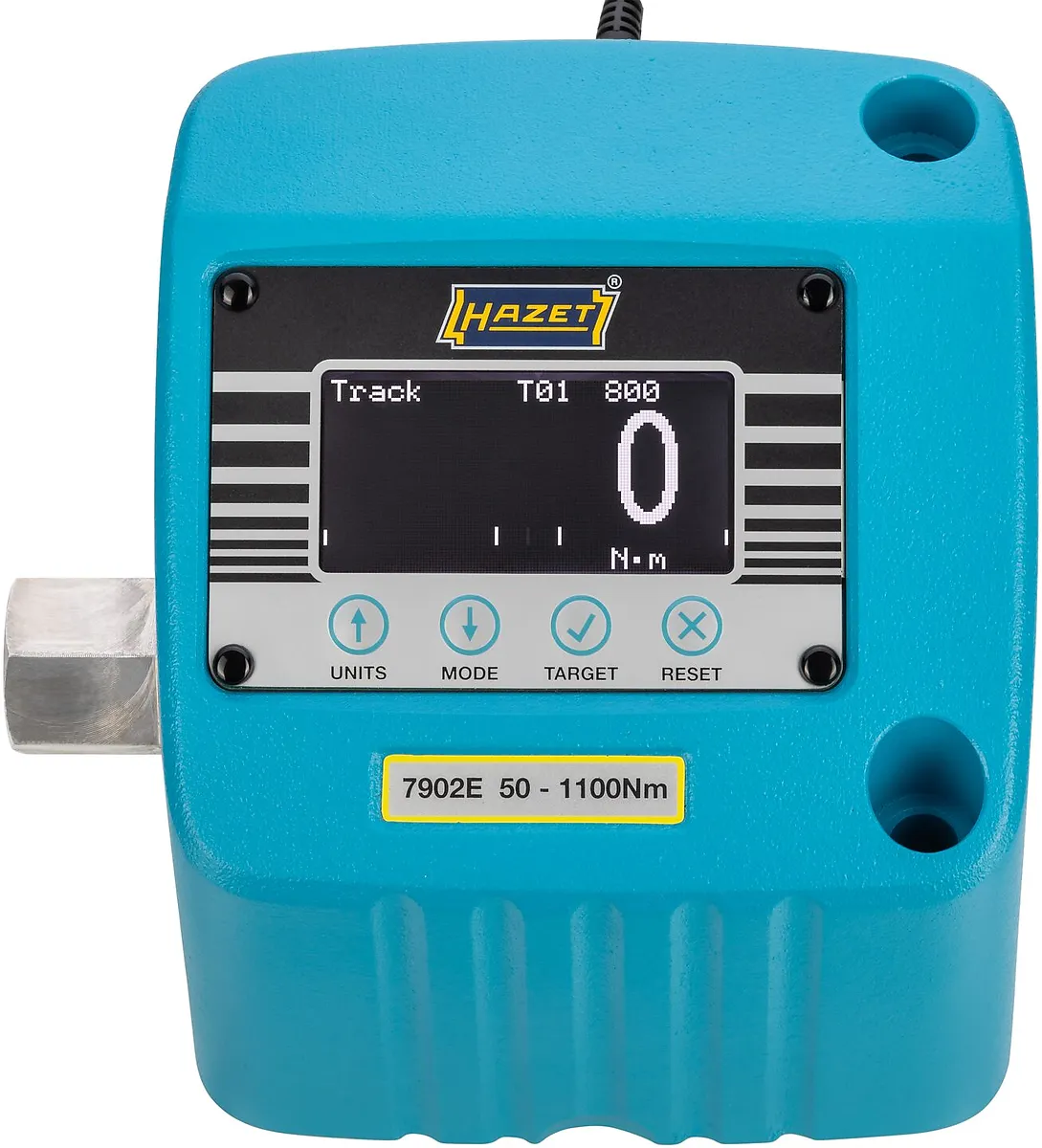 Elektronický tester uťahovacieho momentu · elektronická · 50 – 1100 Nm HAZET 7902E