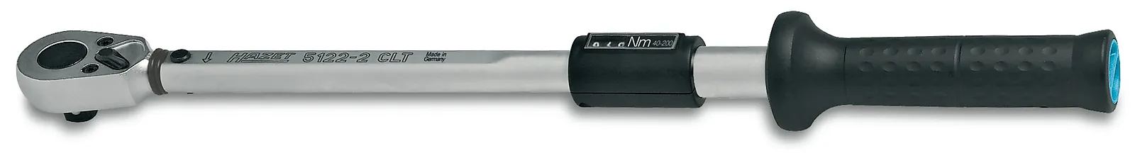 1/2″ momentový kľúč 40 – 200 Nm, dĺžka 545 mm HAZET 5122-2CLT