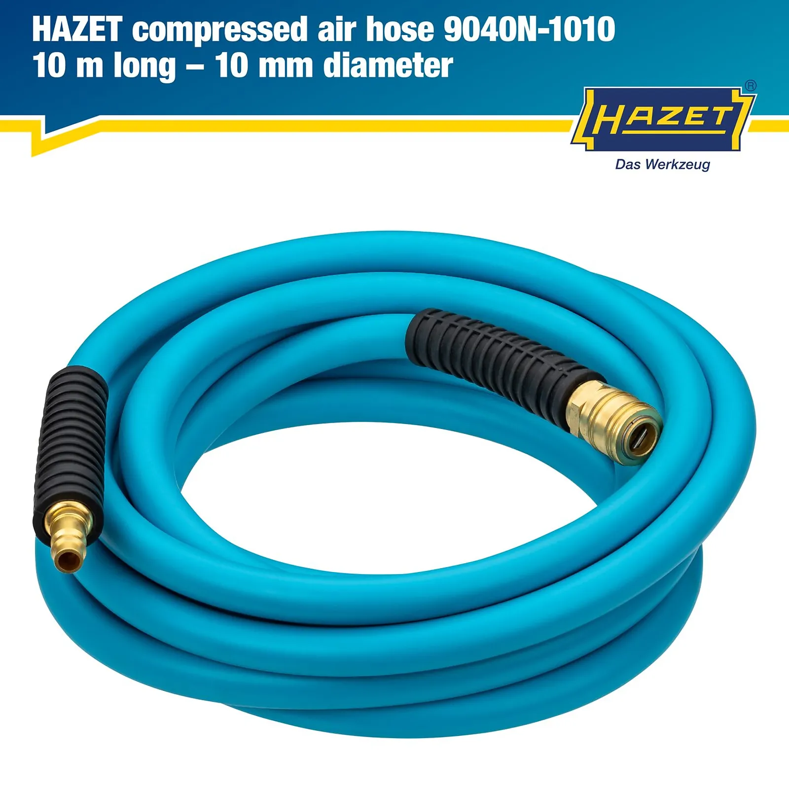 Pneumatická hadica · 10 m · 10 mm vnútorná ⌀ HAZET 9040N-1010