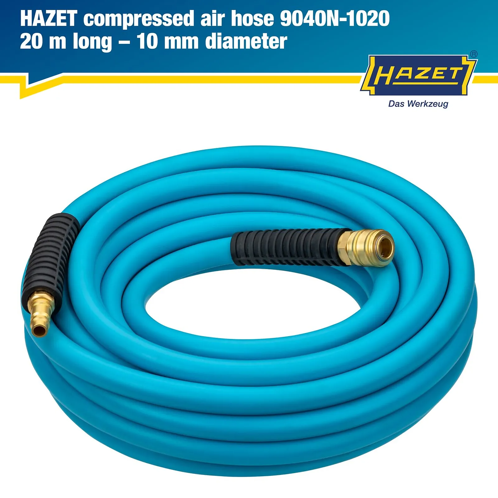 Pneumatická hadica · 20 m · 10 mm vnútorná ⌀ HAZET 9040N-1020